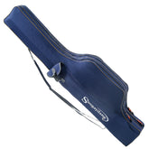 Sougayilang 3-layer rod case in blue front view 135cm