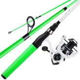 Sougayilang 6ft spinning rod and reel combo ready for versatile freshwater bass fishing.