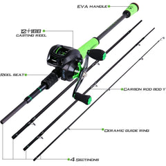 Sougayilang reel close-up shows 8.1:1 gear ratio for fast, reliable retrieves.