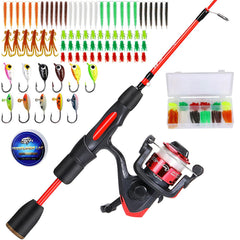 Sougayilang AK200 reel ice spinning delivers smooth reeling in cold weather.