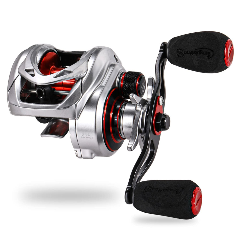 Sougayilang baitcasting reel side profile