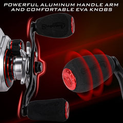 8.0:1 high-speed gear ratio label