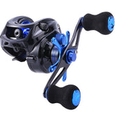 Sougayilang baitcasting reel 7.0:1 gear demonstrates fast retrieves for aggressive lures.