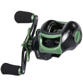 Sougayilang baitcasting reel black right – front view