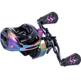Sougayilang baitcasting reel colorful appearance for standout rod setup and smooth casting.