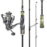 Sougayilang BD rod and reel combo in hand for versatile freshwater fishing.