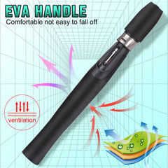 Sougayilang carbon fiber and graphite blank delivers sensitive feedback.