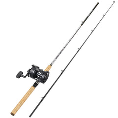 Sougayilang conventional reel 3000 left-handed for smooth reeling.