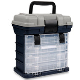 Sougayilang fishing tackle box four-layer design keeping lures organized for quick access