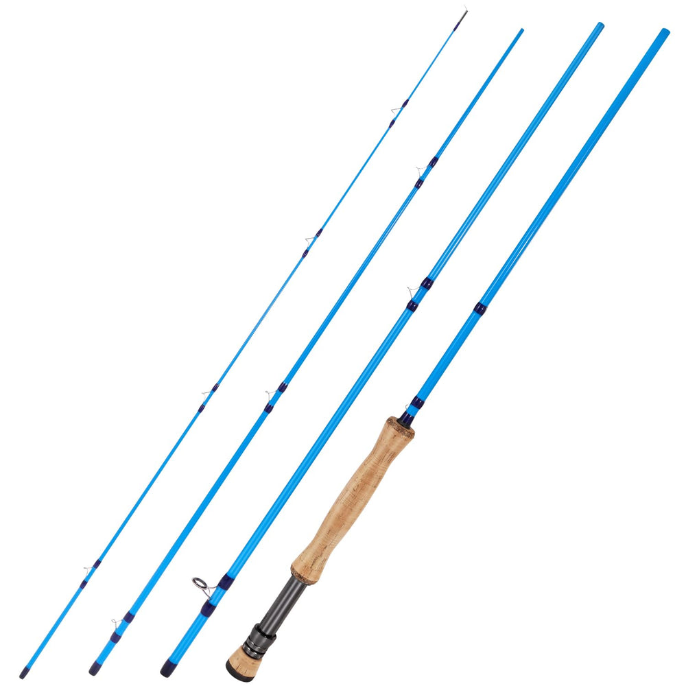 Sougayilang fly rod 4-piece assembly showcases portable setup for travel anglers