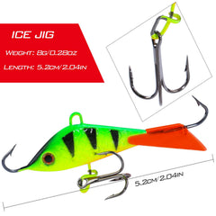 Sougayilang ice fishing lure Type 4 – 2.04in, 0.28oz