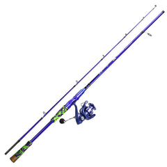 Sougayilang 4000 reel paired with the 7ft rod delivers smooth retrieves.