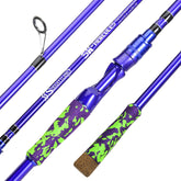 Sougayilang 7-foot inshore spinning rod with EVA handle, front view