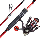 Sougayilang Megalodon 2pc rod-reel assembly for versatile fishing setups
