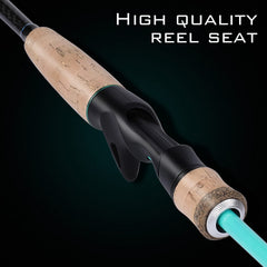 Sougayilang Megalodon baitcasting reel close-up shows 8.0:1 high-speed ratio for quick retrieves.