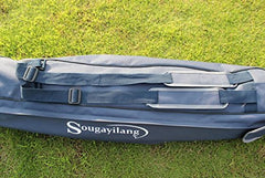 Sougayilang rod and reel carrier with durable construction for safe travel