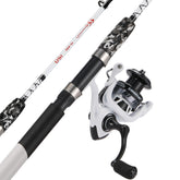 Sougayilang spinning reel closeup highlights smooth line lay for steady casts.