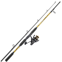 Rear view of Sougayilang rod and reel combo