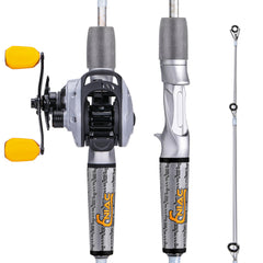 Sougayilang stainless guides aluminum oxide reduce line friction for smoother casts.