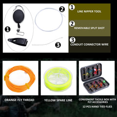 Sougayilang starter accessories arranged for a quick fly setup.