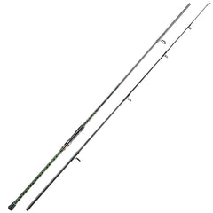 Carbon fiber blank detail of the surf rod