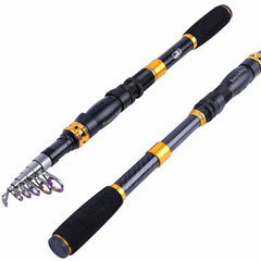 Sougayilang telescopic rod ultralight carbon fiber for comfortable casting.