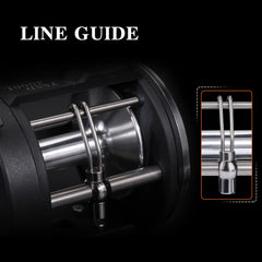 Japanese brass main gear and stainless-steel spool on TSSD reel
