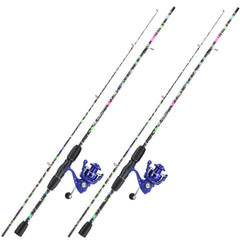 Sougayilang 2-piece rod and reel combo – front view