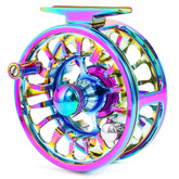 Sougayilang Colorful Fly Reel 5/6 front view