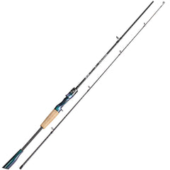 Close-up of gradient finish on Sougayilang 2-section rod