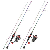 Sougayilang two-pack spinning rod and reel combo, 5-Foot 6-Inch two-piece design