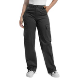 Soulsfeng women's cargo pants relaxed fit silhouette for all-day comfort during activities