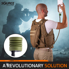 Source UTA filling from a tap for quick refills outdoors or indoors