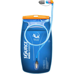 Source Widepac 1.5L Alpine Blue with large opening for easy filling and drying.