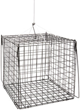 South Bend Hurricane F210 Crab Trap, square 10.5x10.5x10.5, rust-resistant