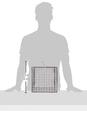 Rust-resistant crab trap for saltwater fishing