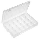South Bend UB18 translucent 24-compartment box with clear view for easy lure organization.