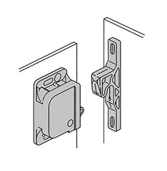 Southco C3-805 grabber latch in cabinet application showing secure closure use case.