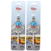 Southern Bell Brands Coors Light bottle bobbers 2-pack for bass and trout fishing.