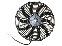 Spal 30102044 puller fan with curved blade for efficient cooling airflow.