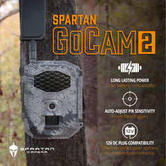 Spartan Camera GoCam2 connectivity shows reliable 4G LTE across major networks.