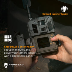 Spartan GoLive3 weatherproof blackout IR for discreet night monitoring.
