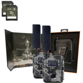 Spartan Camera Gocam 4G LTE trail cam front view for reliable wildlife monitoring.