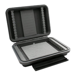 Spawn Fly Fish Plan D Pocket Max Fly Box with 50/50 design keeps 20 flies organized and dry.