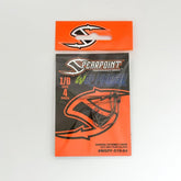 Spearpoint Weedless GP Finesse hook close-up with VGrip design for precise finesse fishing.