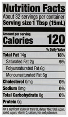 Spectrum Naturals refined sesame oil 16oz bottle pour view, great for quick finishing drizzle.