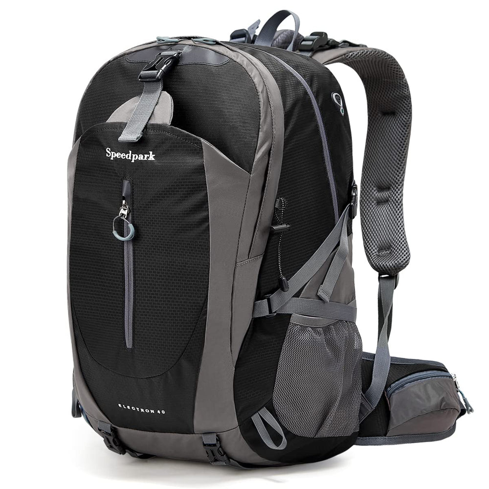 SPEEDPARK 40L hiking backpack main compartment keeps gear organized for easy access.