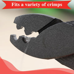 SPEEDWOX crimping tool teeth provide precise pressure for secure sleeves.
