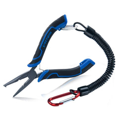 Speedwox fishing split ring pliers with hook remover for easy lure changes.