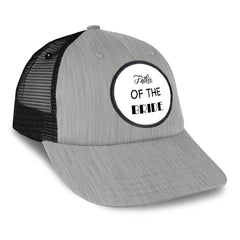 Speedy Pros patch hat with circle front patch for casual family outfits
